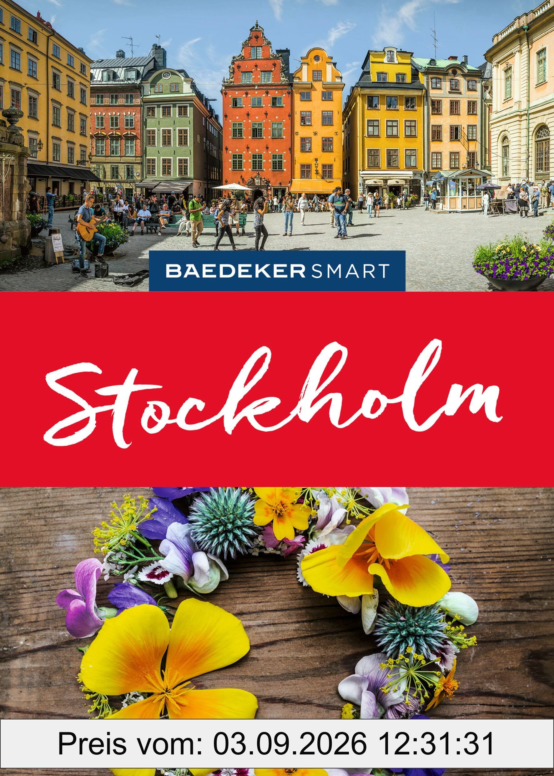 Baedeker SMART Reiseführer Stockholm: Reiseführer mit Spiralbindung inkl. Faltkarte und Reiseatlas