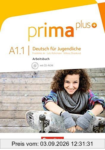 prima plus: A1: Band 1 - Arbeitsbuch mit CD-ROM