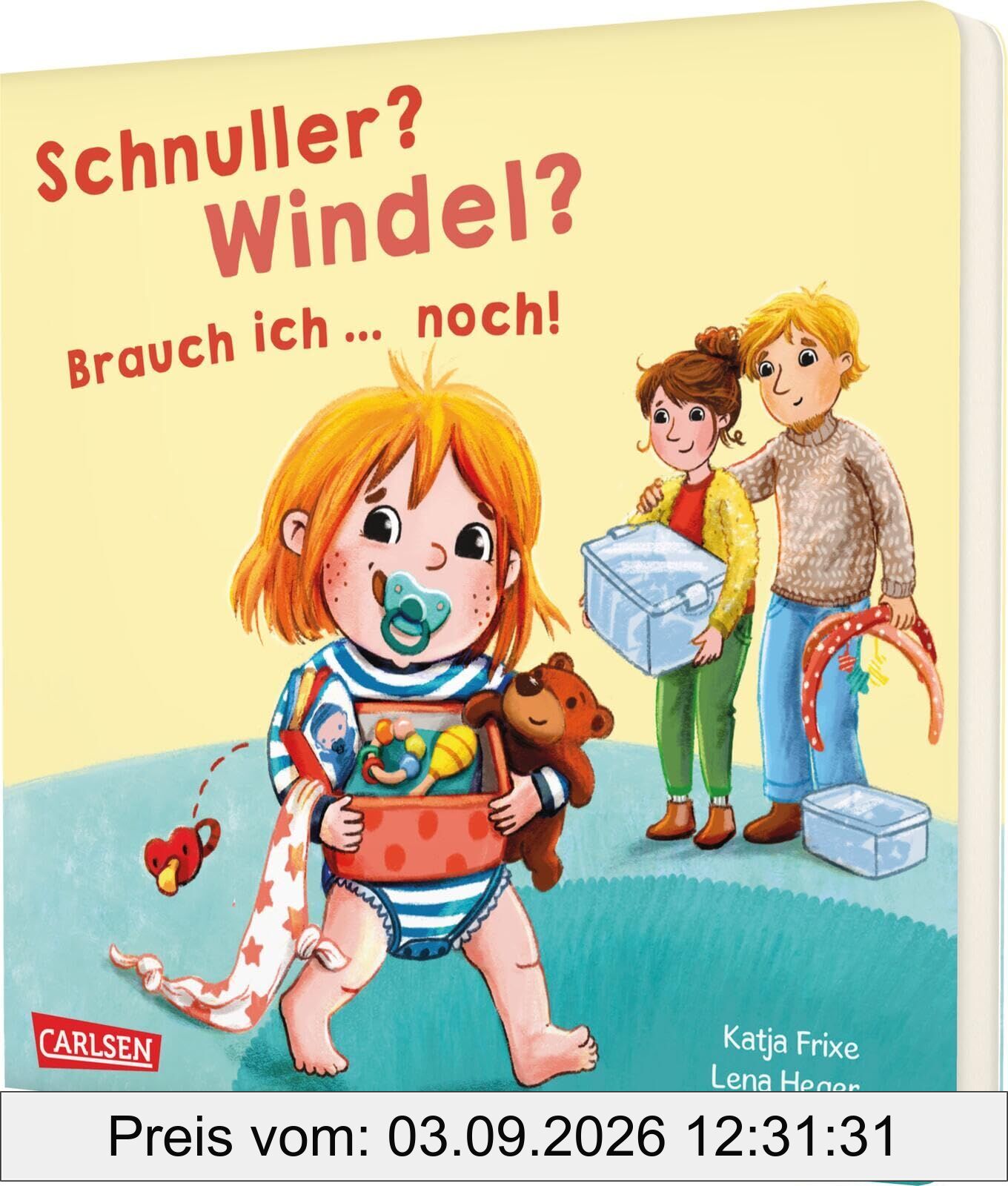 Schnuller? Windel? Brauch ich ... noch!