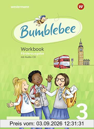 Bumblebee 3 + 4: Bumblebee - Ausgabe 2021 für das 3. / 4. Schuljahr: Workbook Förderausgabe 3: Ausgabe 2021 - Berlin, Bremen, Hessen, ... + 4: Ausgabe 2021 für das 3. / 4. Schuljahr)