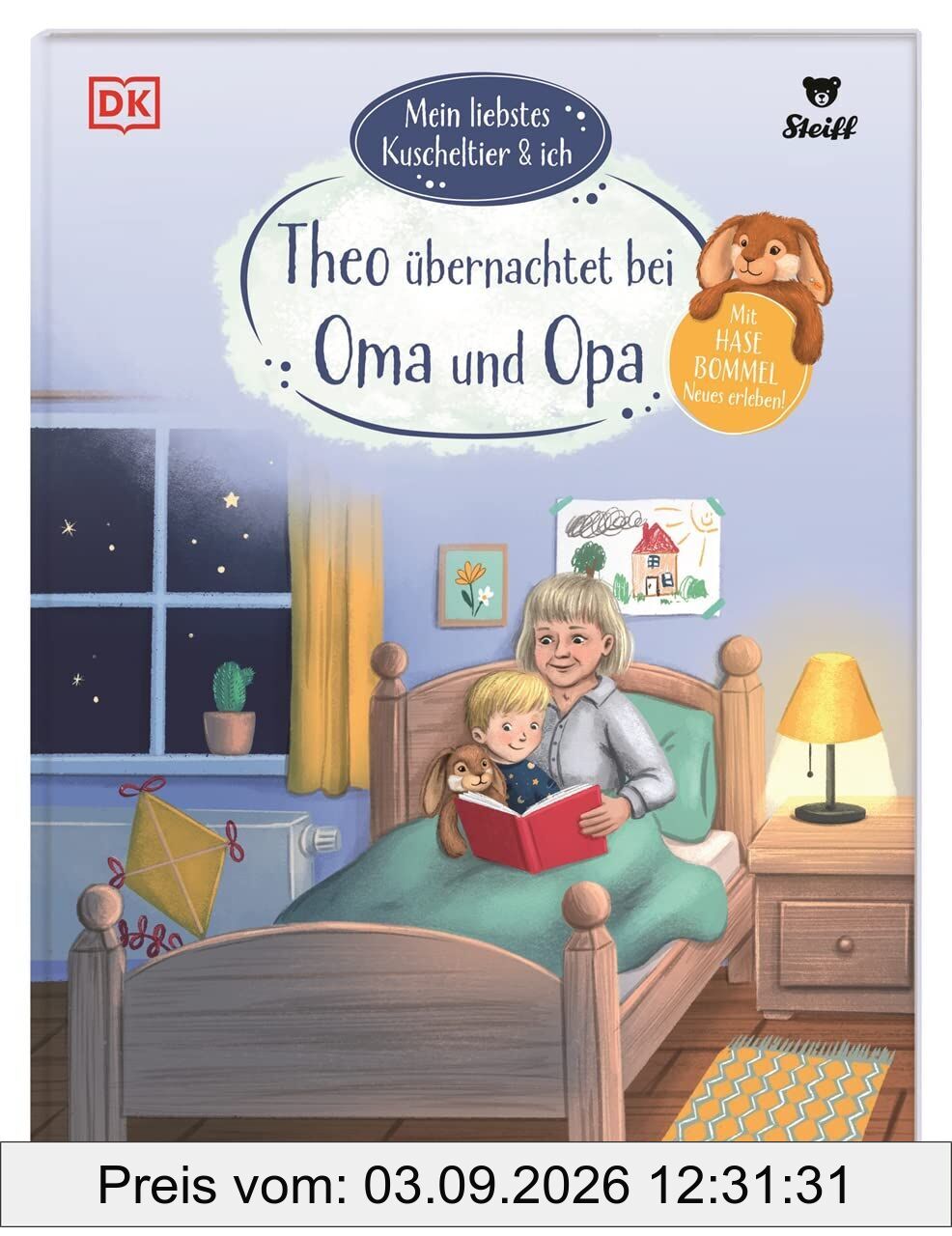 Mein liebstes Kuscheltier & ich. Theo übernachtet bei Oma und Opa