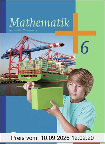 Mathematik - Ausgabe 2012 für Regionale Schulen in Mecklenburg-Vorpommern: Schülerband 6 mit CD-ROM