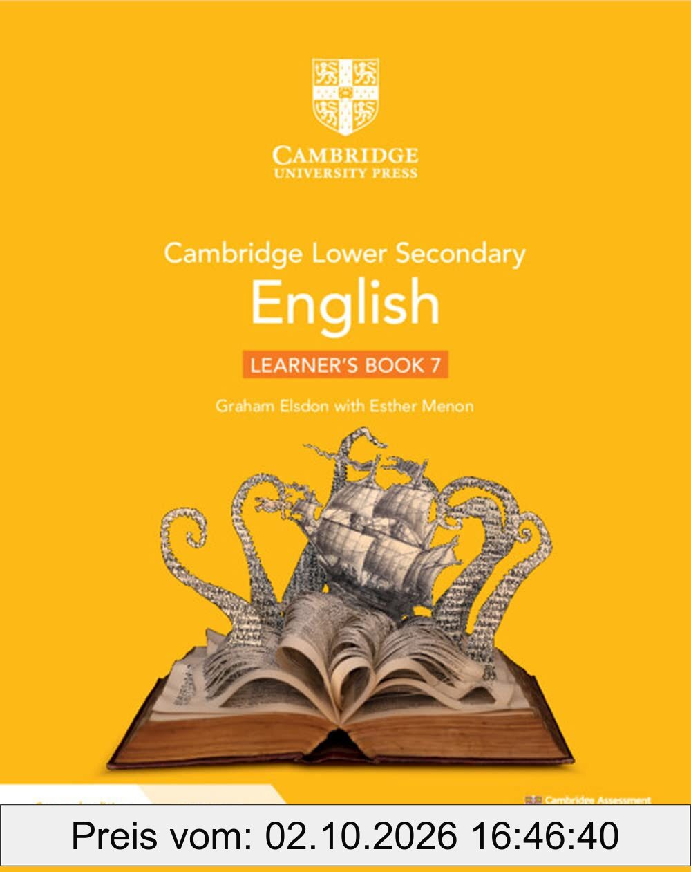 Cambridge Lower Secondary English Learner's Book + Digital Access 1 Year (Cambridge Lower Secondary English, 7)