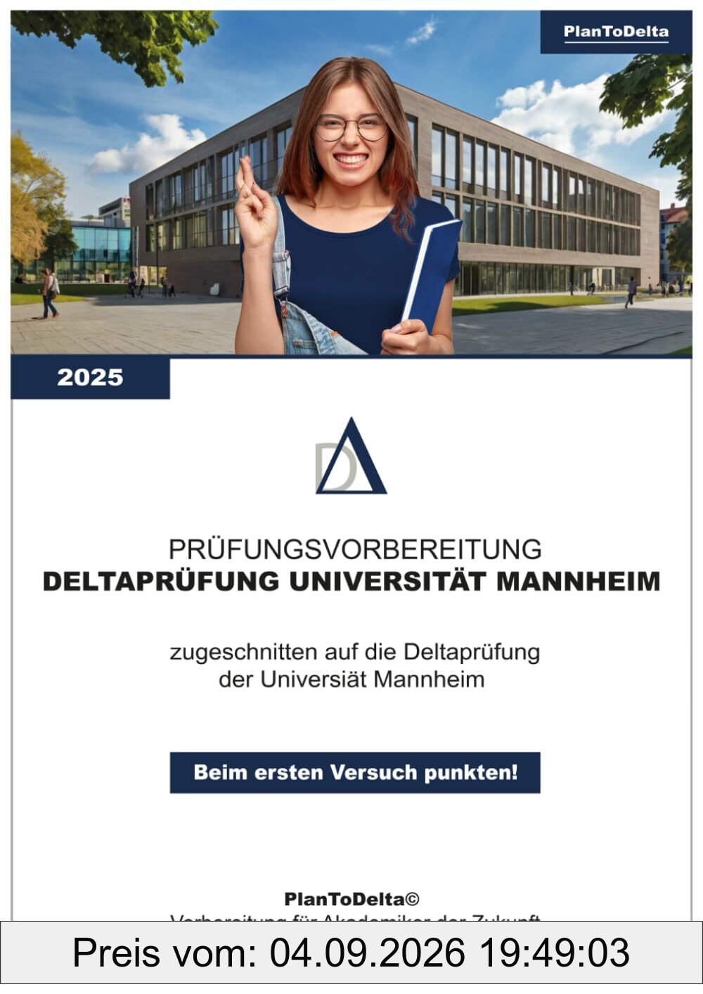 Vorbereitung auf die Deltaprüfung / Studierfähigkeitstest an der Universität Mannheim