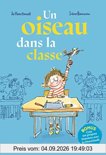 Un oiseau dans la classe
