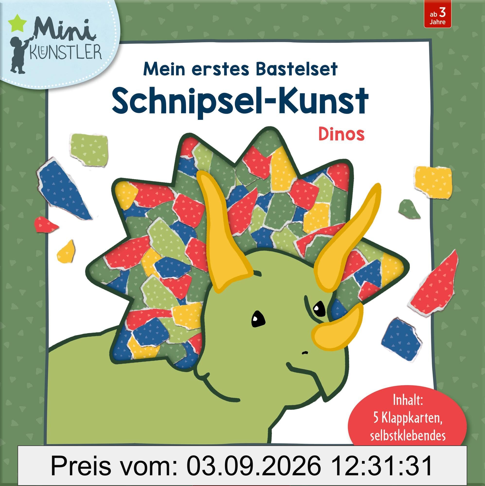 Mein erstes Bastelset - Schnipsel-Kunst: Dinos (Mini-Künstler)