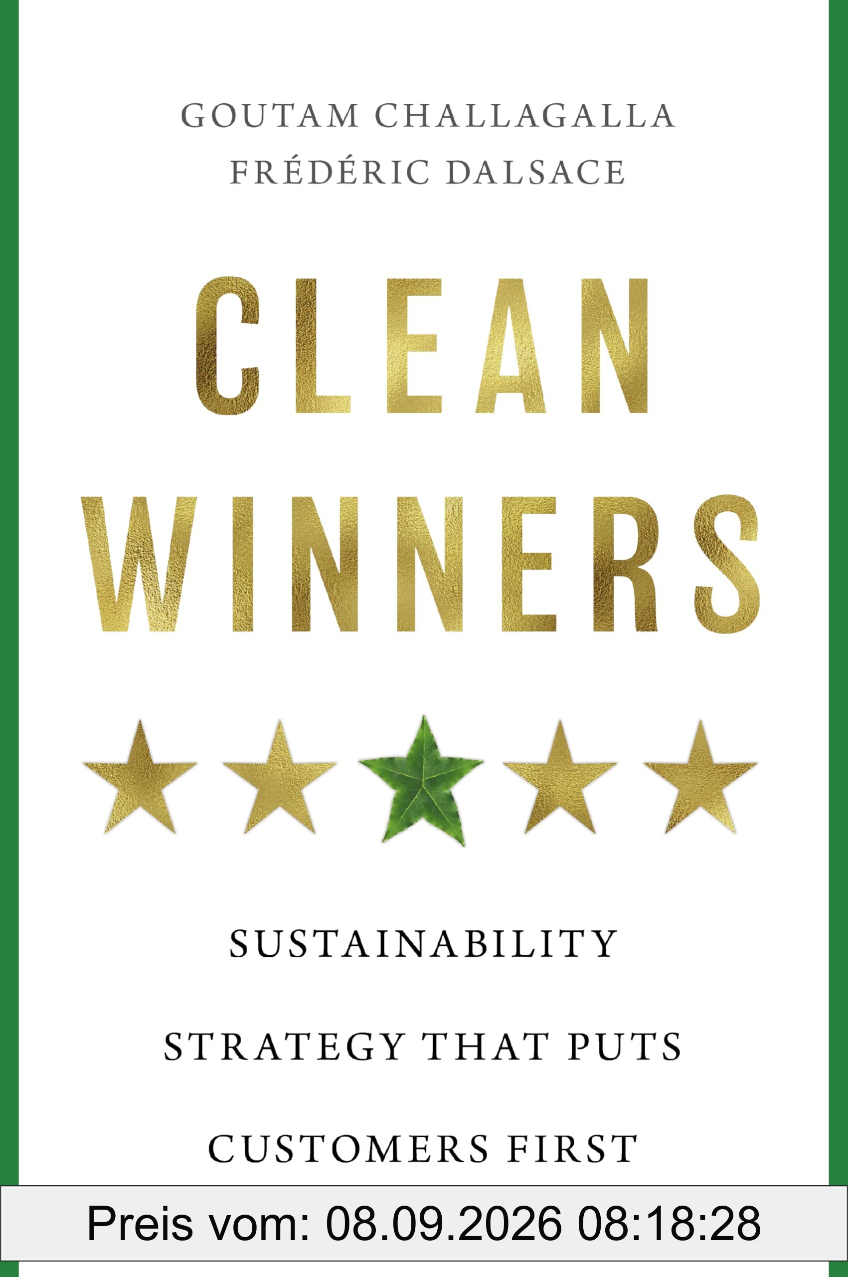 Clean Winners: Sustainability Strategy That Puts Customers First