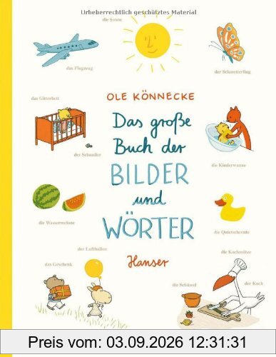 Das große Buch der Bilder und Wörter