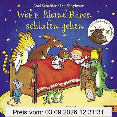 Wenn kleine Bären schlafen gehen: Pappbilderbuch mit Klappen (Beltz & Gelberg)