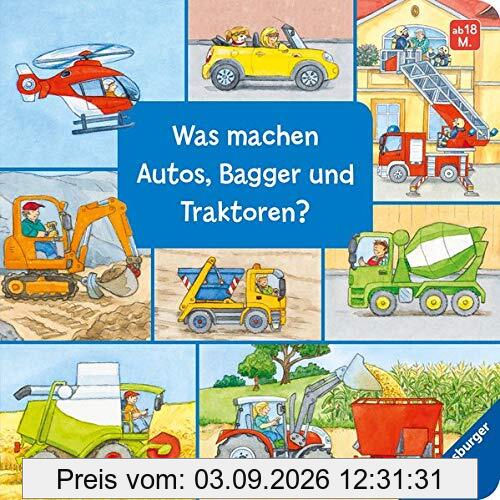 Was machen Autos, Bagger und Traktoren?