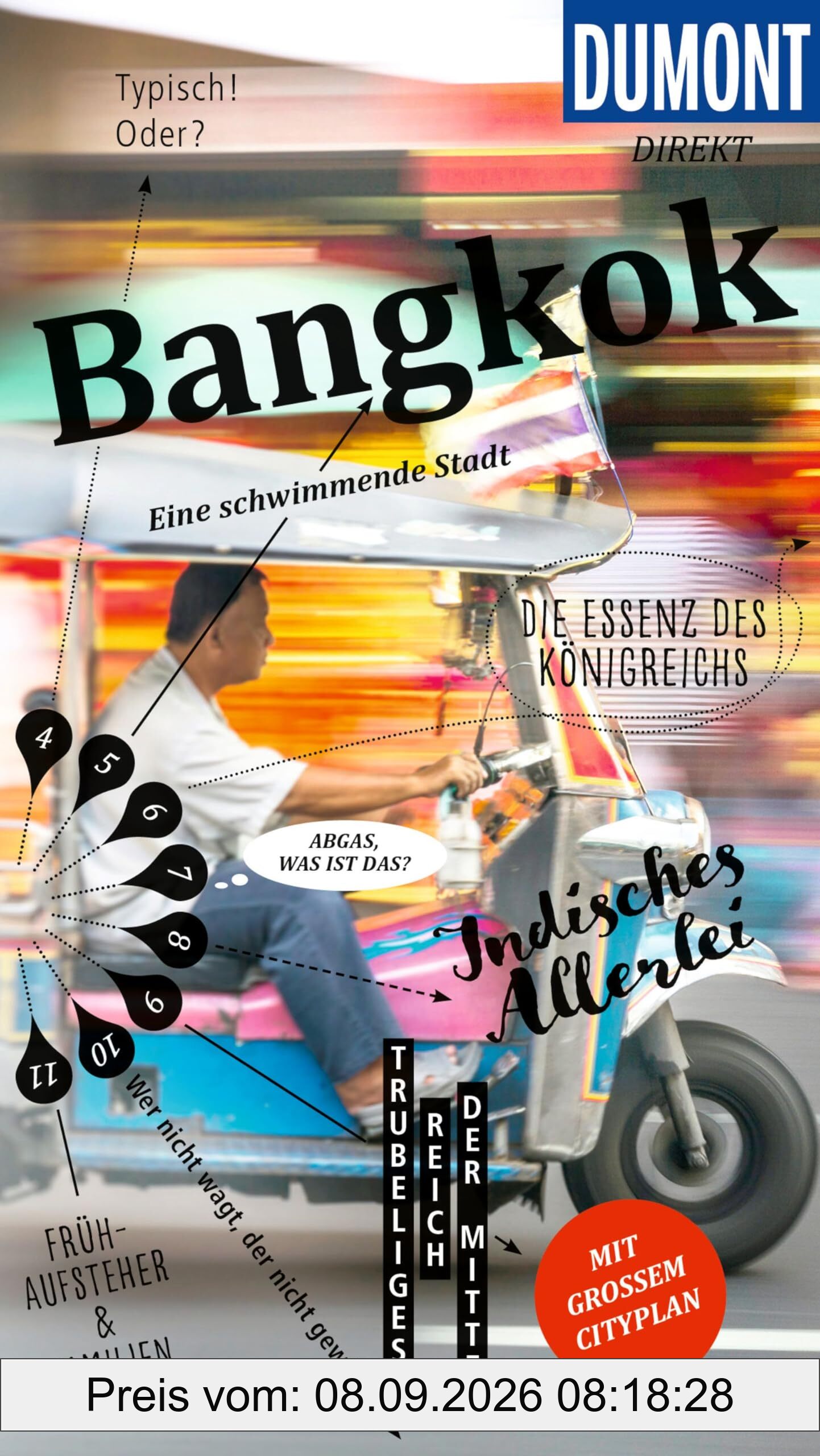 DUMONT direkt Reiseführer Bangkok: Mit großem Cityplan