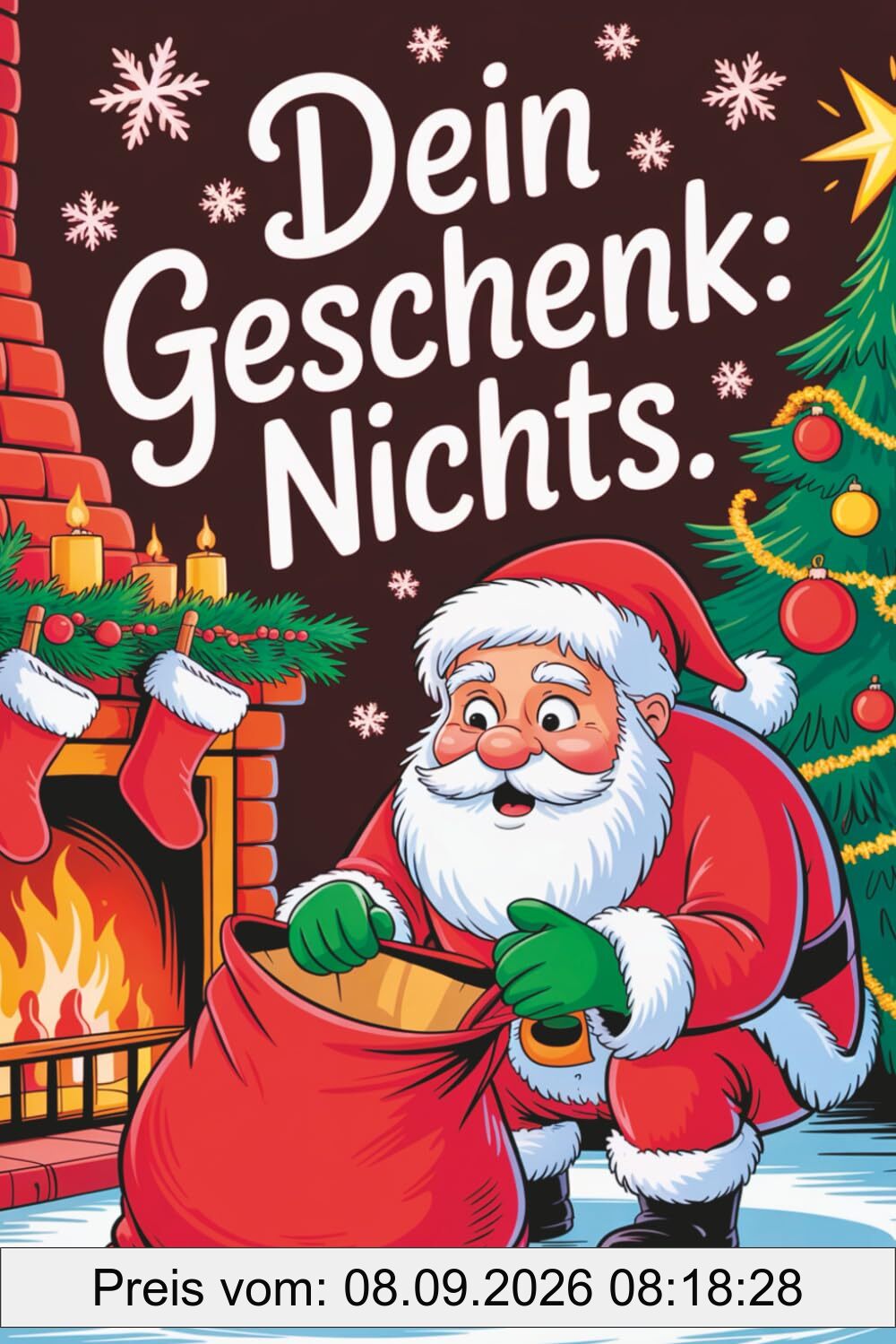 Dein Geschenk: NICHTS – Für alle, die sich mal wieder NICHTS gewünscht haben: Humorvolles Geschenk für jeden Anlass – ob Geburtstag, Weihnachten oder einfach so.