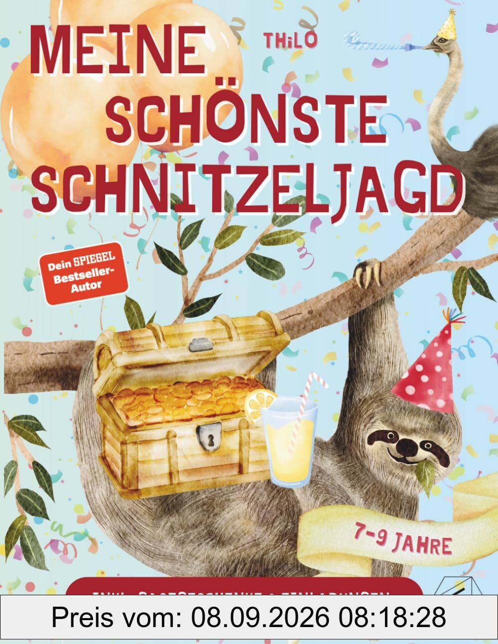 Meine schönste Schnitzeljagd - Mit dem Kindergeburtstag auf Schatzsuche 7 - 9 Jahre: MINT Wissen im Escape Room Stil; Schatzsuche zum Geburtstag für Mädchen und Jungen inkl. Einladungskarten