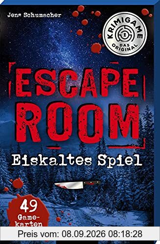 Escape Room - Eiskaltes Spiel. Ein Escape-Krimi-Spiel