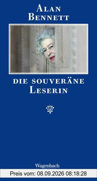 Die souveräne Leserin - Sonderausgabe in blauer Seide