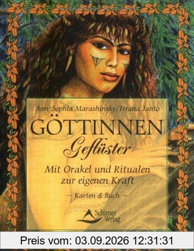 Göttinnen Geflüster - Karten und Buch - Mit Orakel und Ritualen zur eigenen Kraft