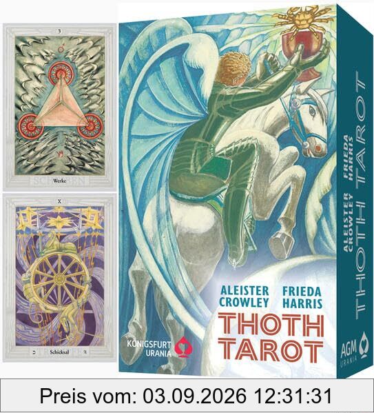 Aleister Crowley Thoth Tarot Pocket DE: 78 Karten mit Anleitung