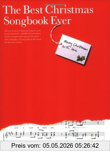 Omnibus Press The Best Christmas Songbook Ever. Songbuch