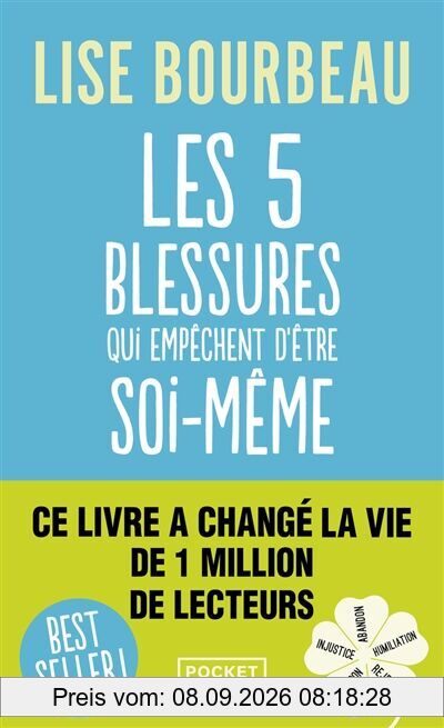 Les 5 blessures qui empêchent d'être soi-même : rejet, abandon, humiliation, trahison, injustice