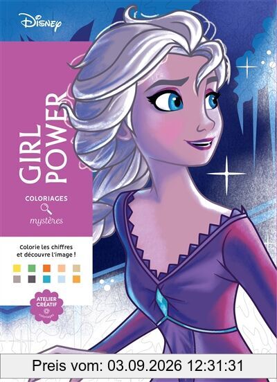 Girl power : coloriages mystères