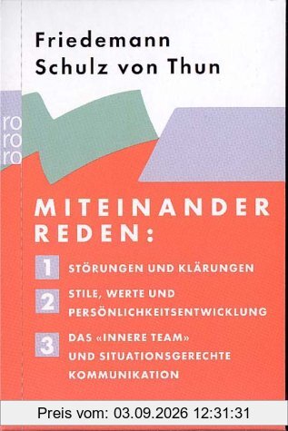 Miteinander reden, 3 Bde.