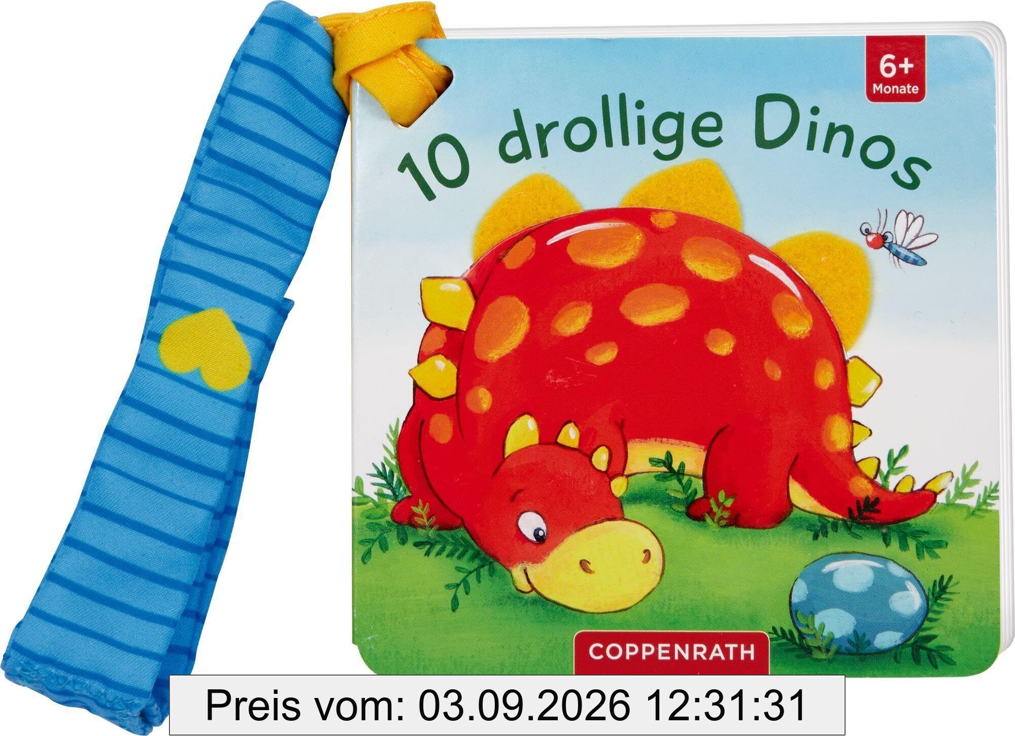 Mein erstes Fühl-Buch für den Buggy: 10 drollige Dinos