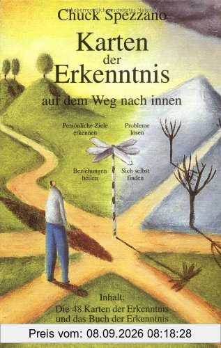 Karten der Erkenntnis auf dem Weg nach innen/Das Buch der Erkenntnis. Mit 48 Karten
