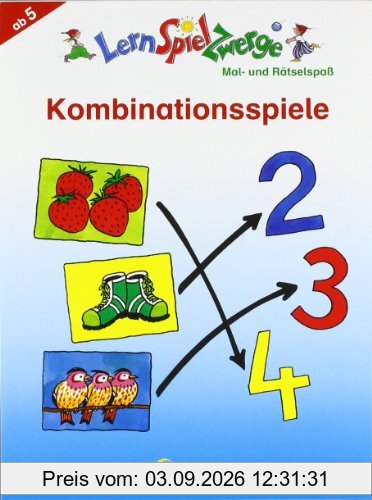 Kombinationsspiele. Mal- und Rätselblock