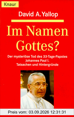 Im Namen Gottes?