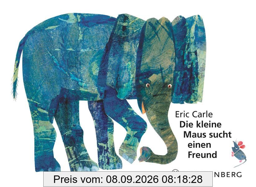 Die kleine Maus sucht einen Freund: Pappausgabe mit echter Buchdecke