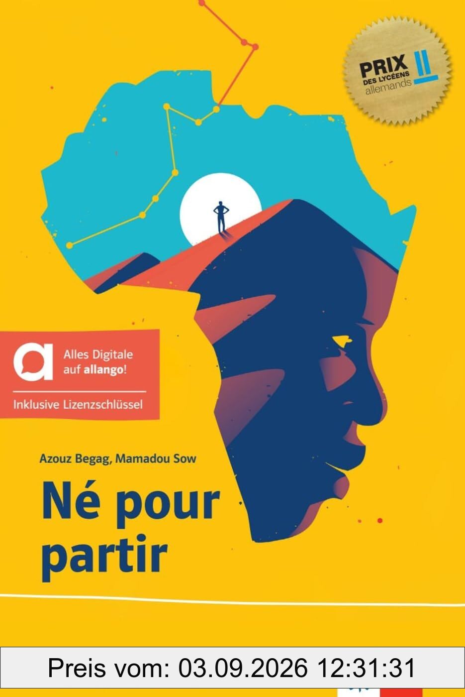 Né pour partir - Hybride Ausgabe allango: Récit de Mamadou, migrant mineur de Guinée. Lektüre inklusive Lizenzschlüssel allango (24 Monate) (Collection jeunes adultes)