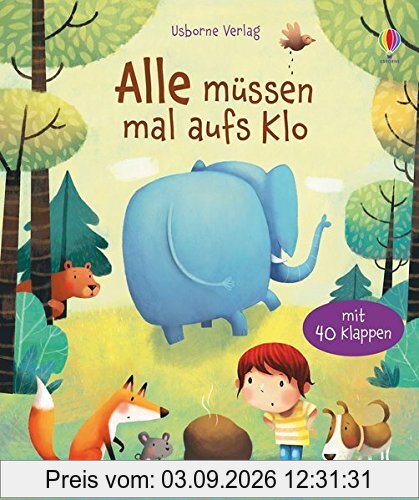 Alle müssen mal aufs Klo