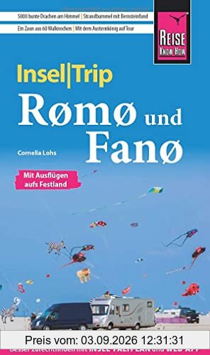 Reise Know-How InselTrip Rømø und Fanø: Reiseführer mit Insel-Faltplan und kostenloser Web-App