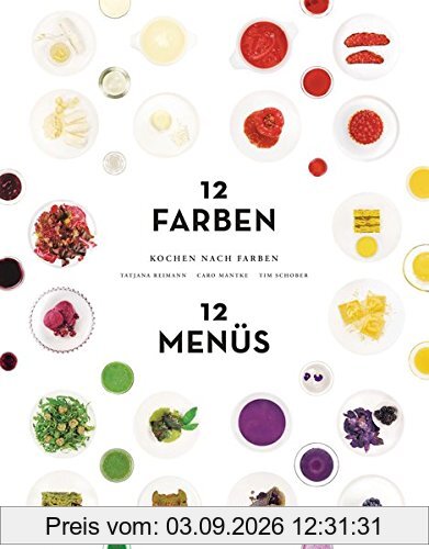 Kochen nach Farben. 12 Farben – 12 Menüs