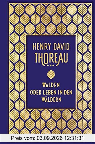 Walden: oder Leben in den Wäldern: Leinen mit Goldprägung