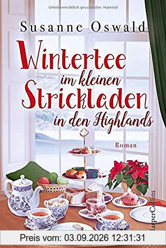Wintertee im kleinen Strickladen in den Highlands