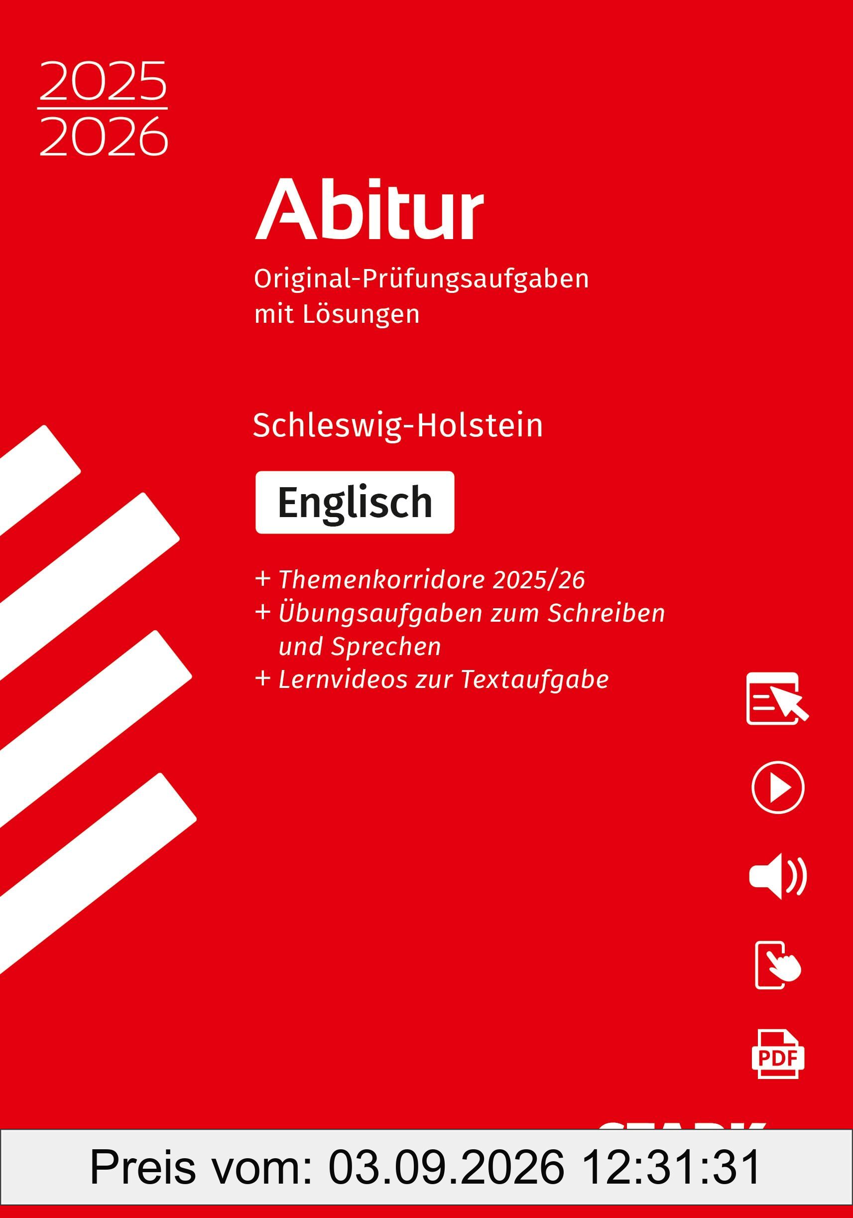 STARK Englisch - Abitur 2025/2026 Schleswig-Holstein - Prüfungsvorbereitung (Abitur-Prüfungen)