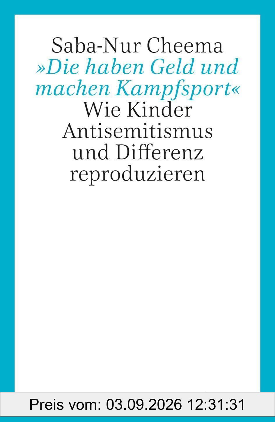 'Die haben Geld und machen Kampfsport'