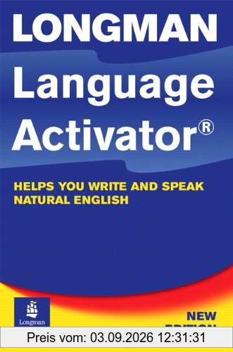Longman Language Activator: for upper intermediate - advanced learners