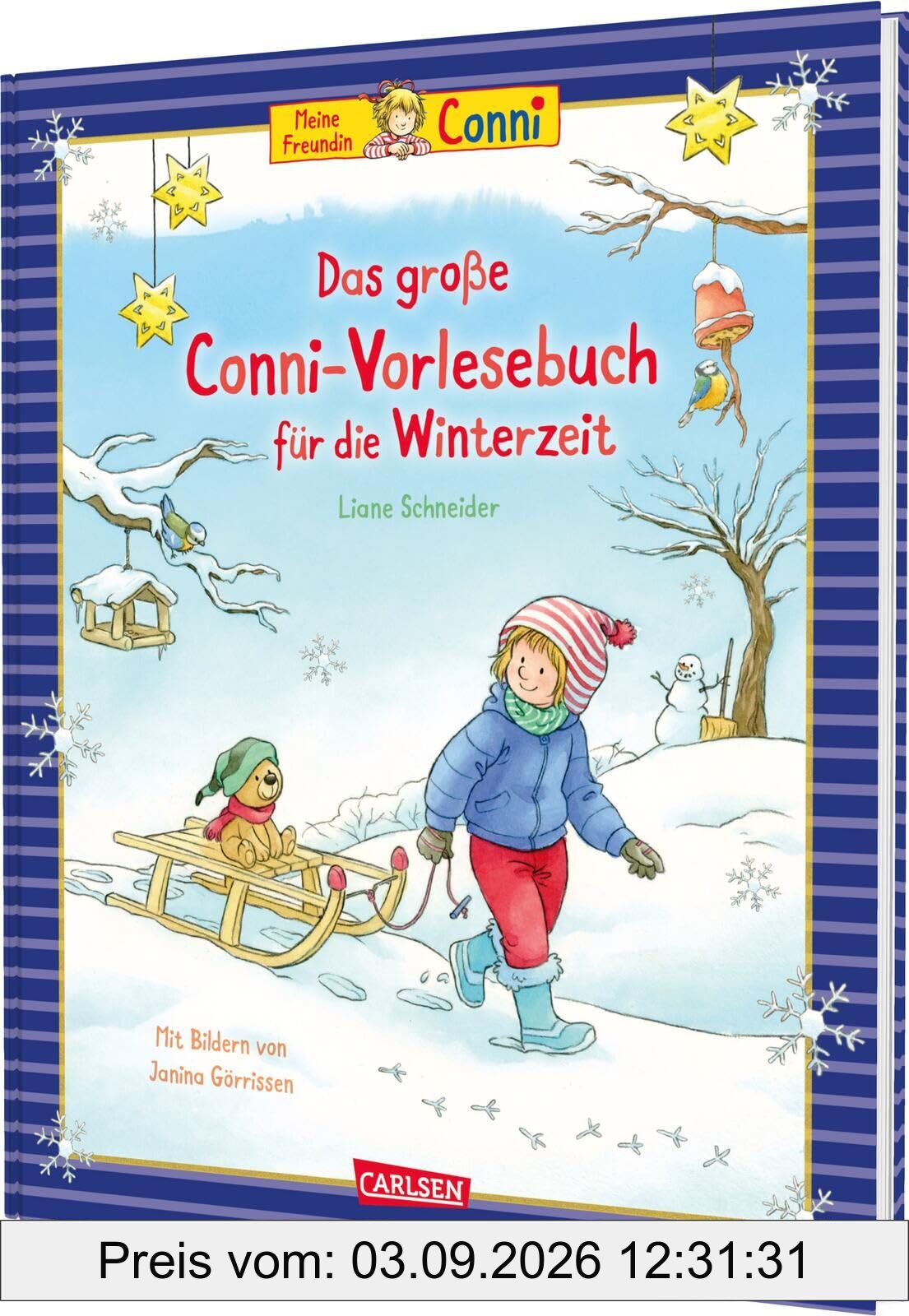 Das große Conni-Vorlesebuch für die Winterzeit: Die schönsten Conni-Geschichten für Kinder ab 3 Jahren für die kalte Jahreszeit