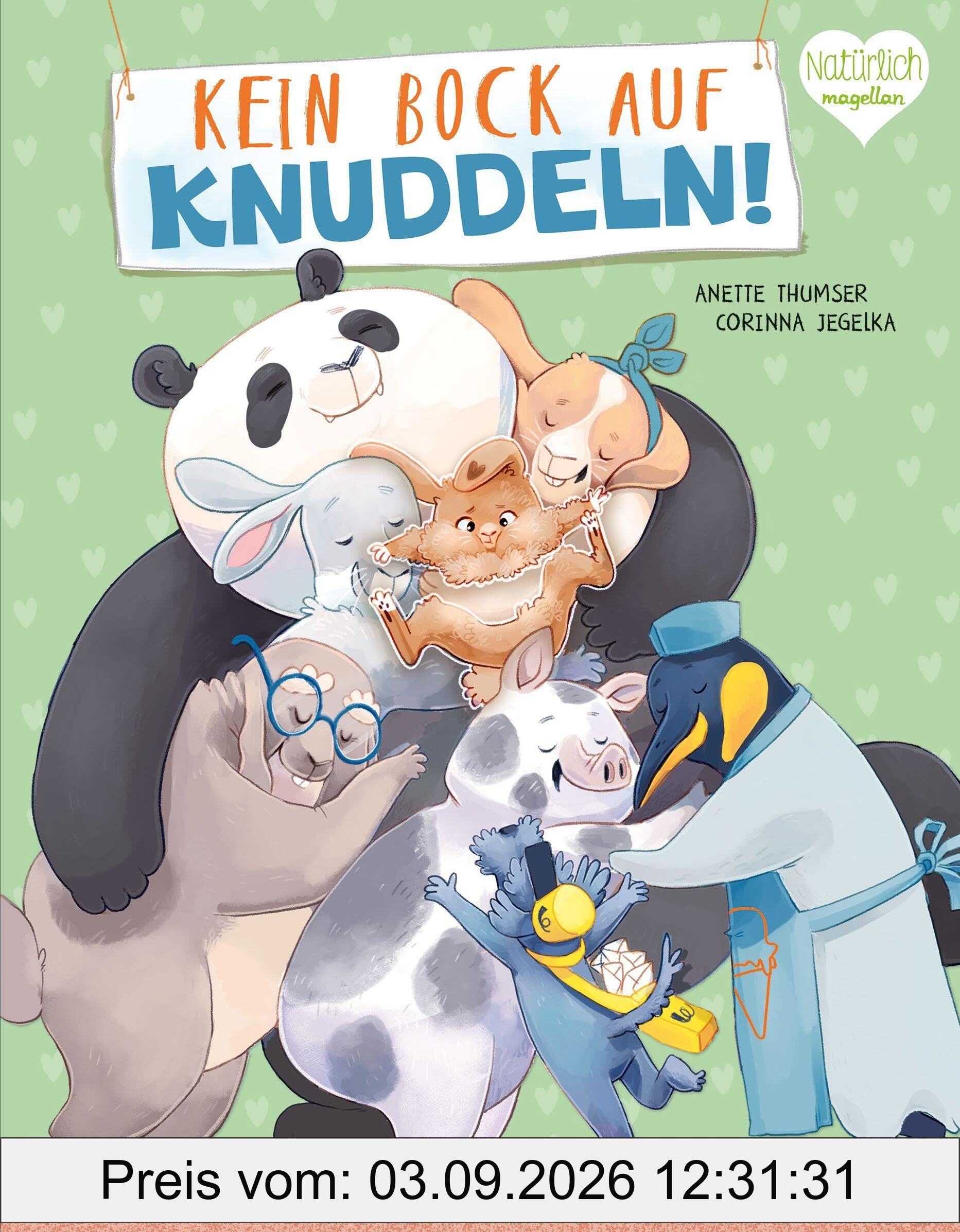 Kein Bock auf Knuddeln!: Bilderbuch zum Vorlesen ab 3 Jahren über Nein sagen