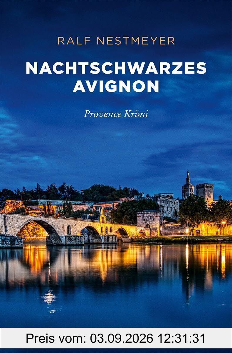 Nachtschwarzes Avignon