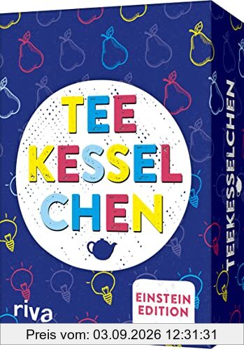Teekesselchen – Die Einsteinedition: Ein Wort, zwei Bedeutungen – der Klassiker als Kartenspiel. Für Kinder ab 12 Jahren – das perfekte Geschenk für Geburtstag, Ostern, Weihnachten
