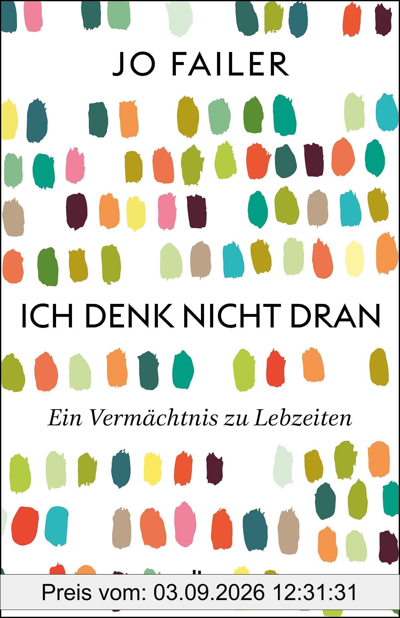 Ich denk nicht dran