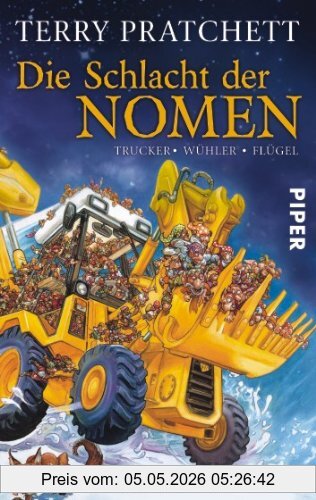 Terry Pratchett Die Schlacht Der Nomen, Trucker - Wühler - Flügel, 3 Romane In Einem Band