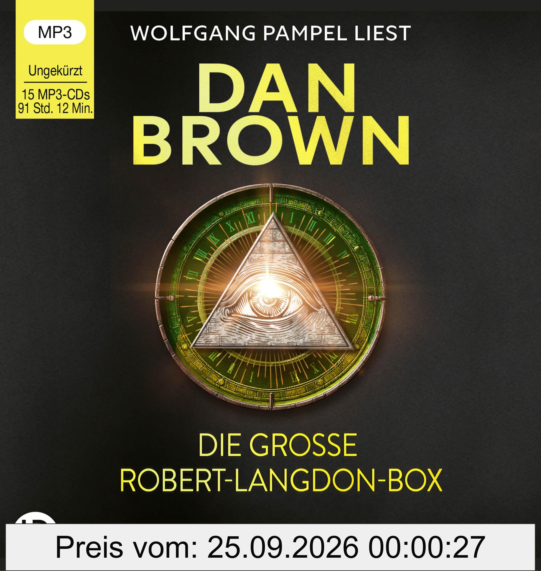 Die große Robert-Langdon-Box: Illuminati / Sakrileg / Das verlorene Symbol / Inferno / Origin. Ungekürzt.