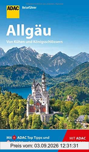 ADAC Reiseführer Allgäu: Der Kompakte mit den ADAC Top Tipps und cleveren Klappkarten
