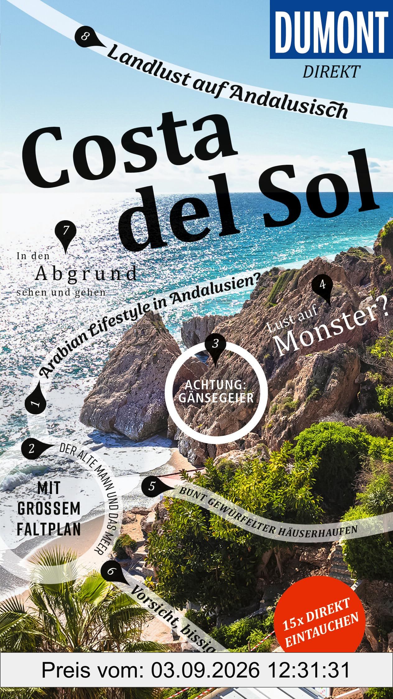 DUMONT direkt Reiseführer Costa del Sol: Mit großem Faltplan