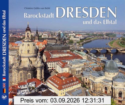DRESDEN Barockstadt Dresden und das Elbtal - Texte in Deutsch/Englisch/Französisch