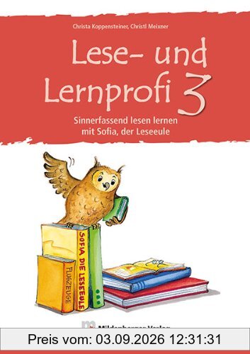 Lese-u.Lernprofi 3: Sinnerfassend lesen lernen mit Sofia, der Lese-Eule, Arbeitsheft
